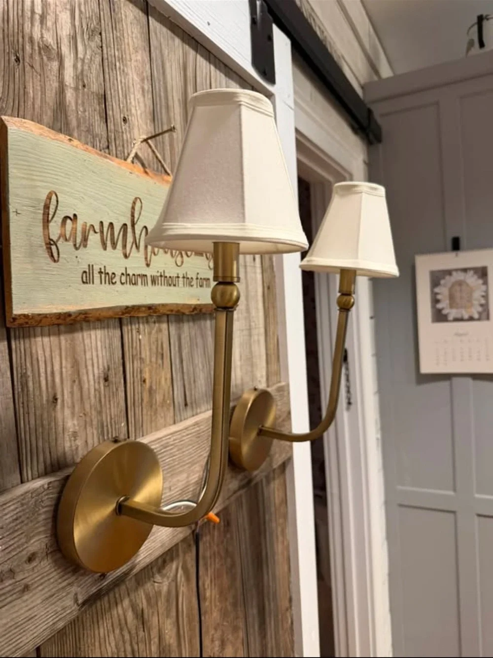 Pair of Capital Lighting Dawson 1-Light Wall Sconces with Fabric Shades